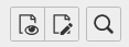 Seitenbearbeitungssymbole Screenshot Seitenbearbeitungssymbole