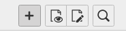 Neuen Datensatz erstellen Screenshot Buttons