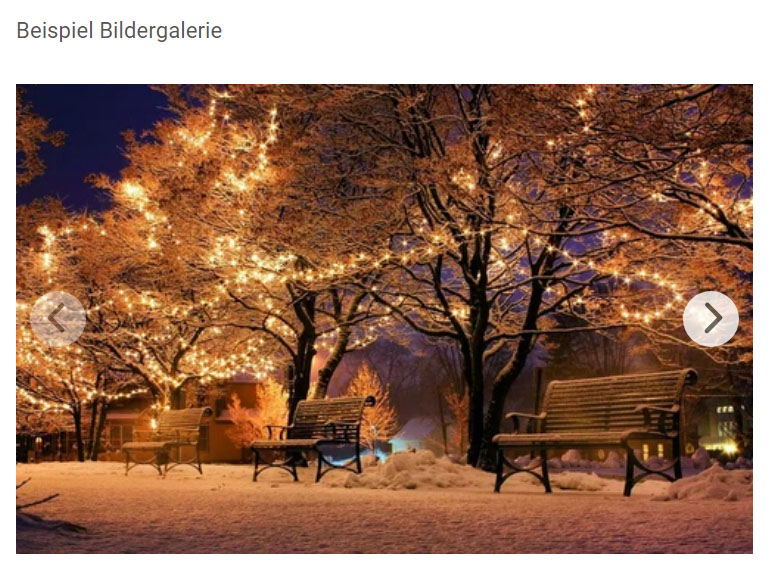 Beispiel Bildergalerie
