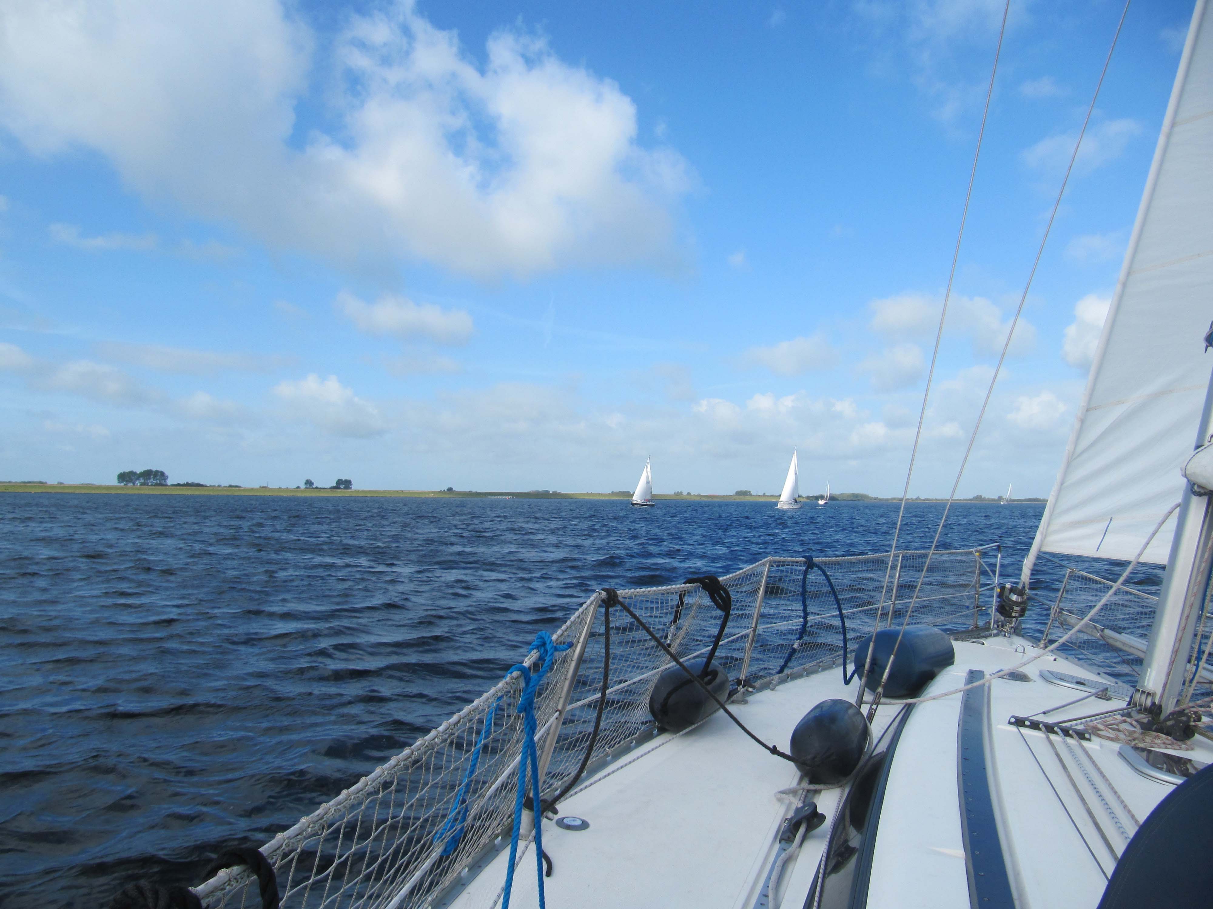 Lustsegeln im Grevelinger Meer