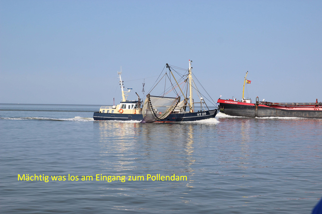 Pollendam, circa 2,6 sm vor Harlingen