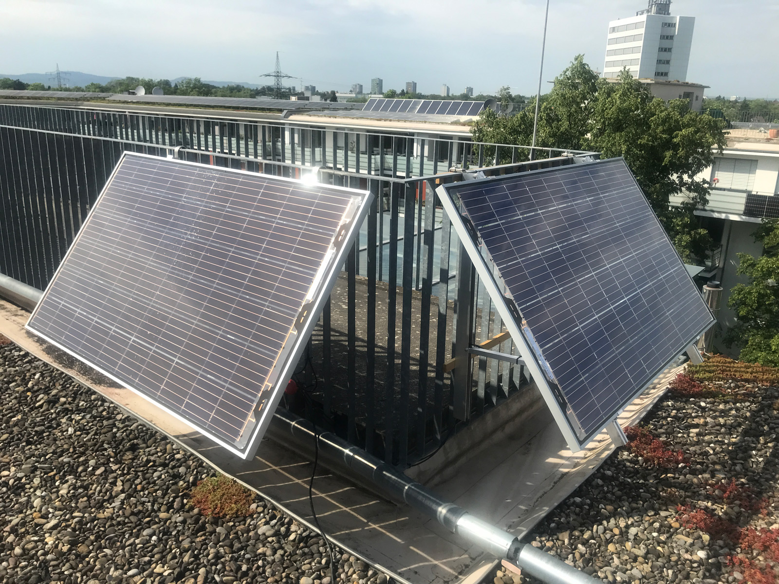 Balkonkraftwerk Photovoltaik (PV) Platten