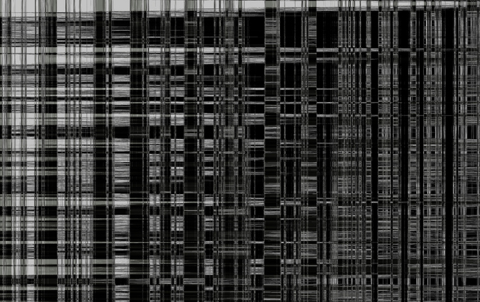 Schwarz-weiß-Gitter