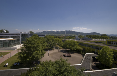 Campus Offenbirg Campus Offenburg from above