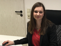 Porträt Sabine Binninger Mechatronik Student in Unternehmen