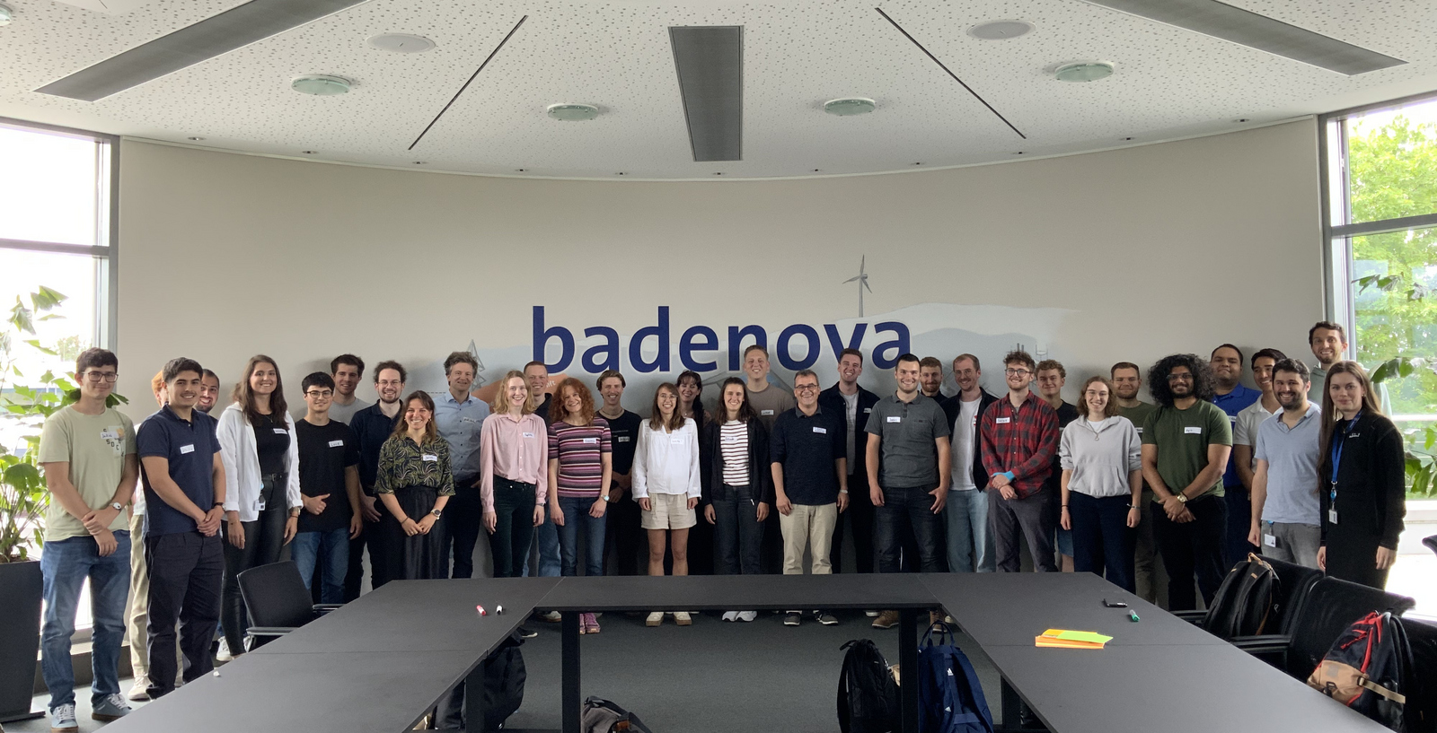 Bei der badenova in Freiburg 