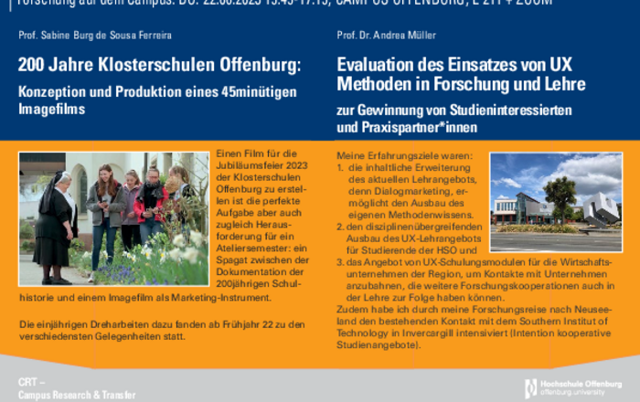 Flyer zur Veranstaltung