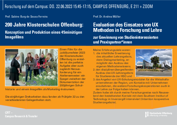 Flyer zur Veranstaltung