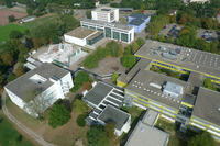 Blick aus der Luft auf den Campus Offenburg