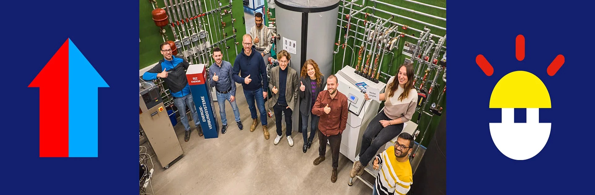 Gruppenbild von Forschungsgruppe E2G