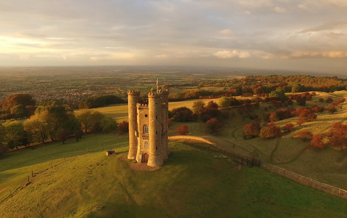 Broadway Tower und Country Park in England