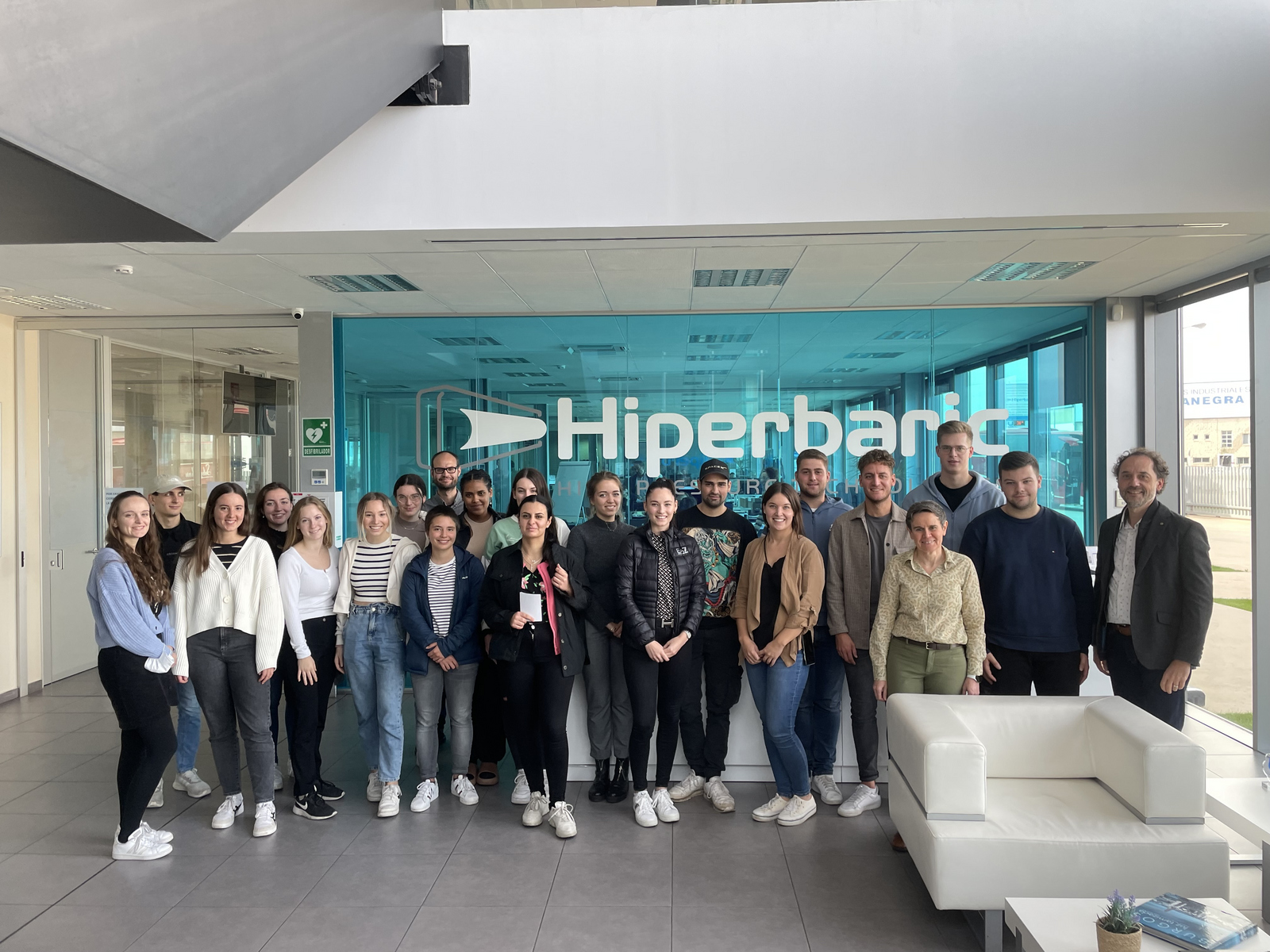 Firmenbesuch Hiperbaric