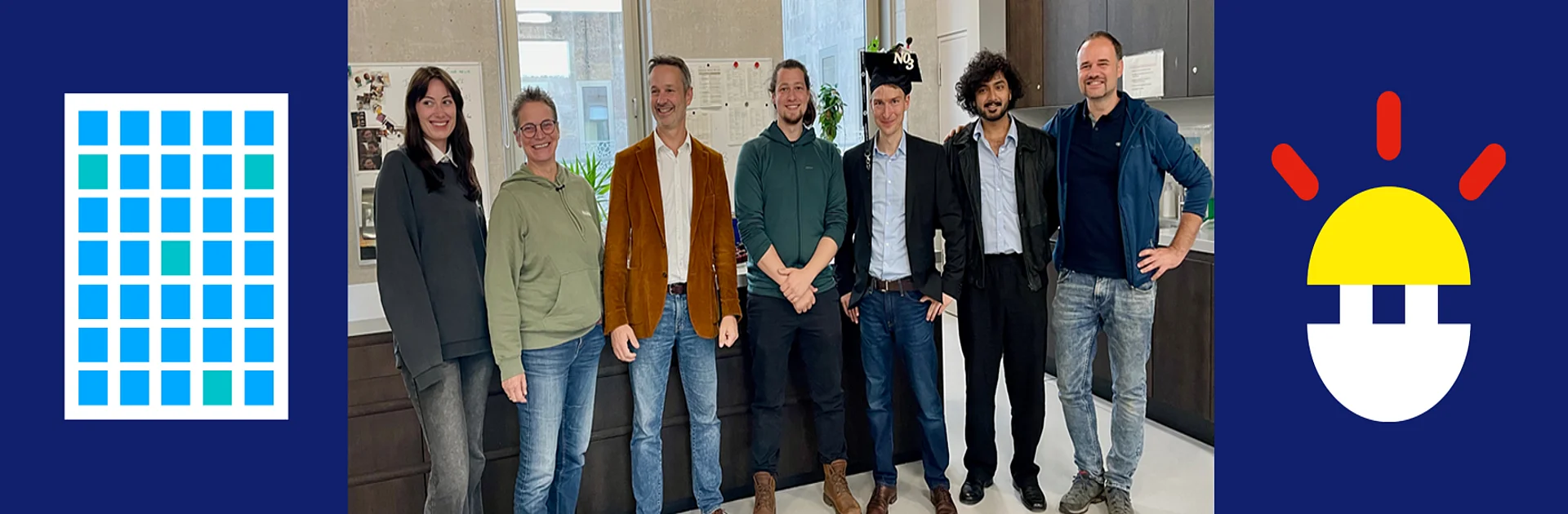 Gruppenbild von Forschungsgruppe PVT