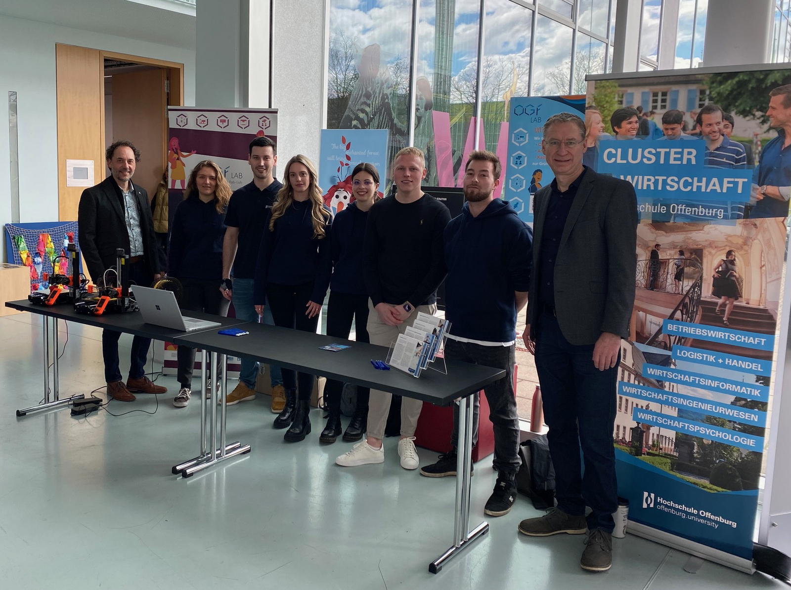 Studienbotschafter*innen der Fakultät B+W