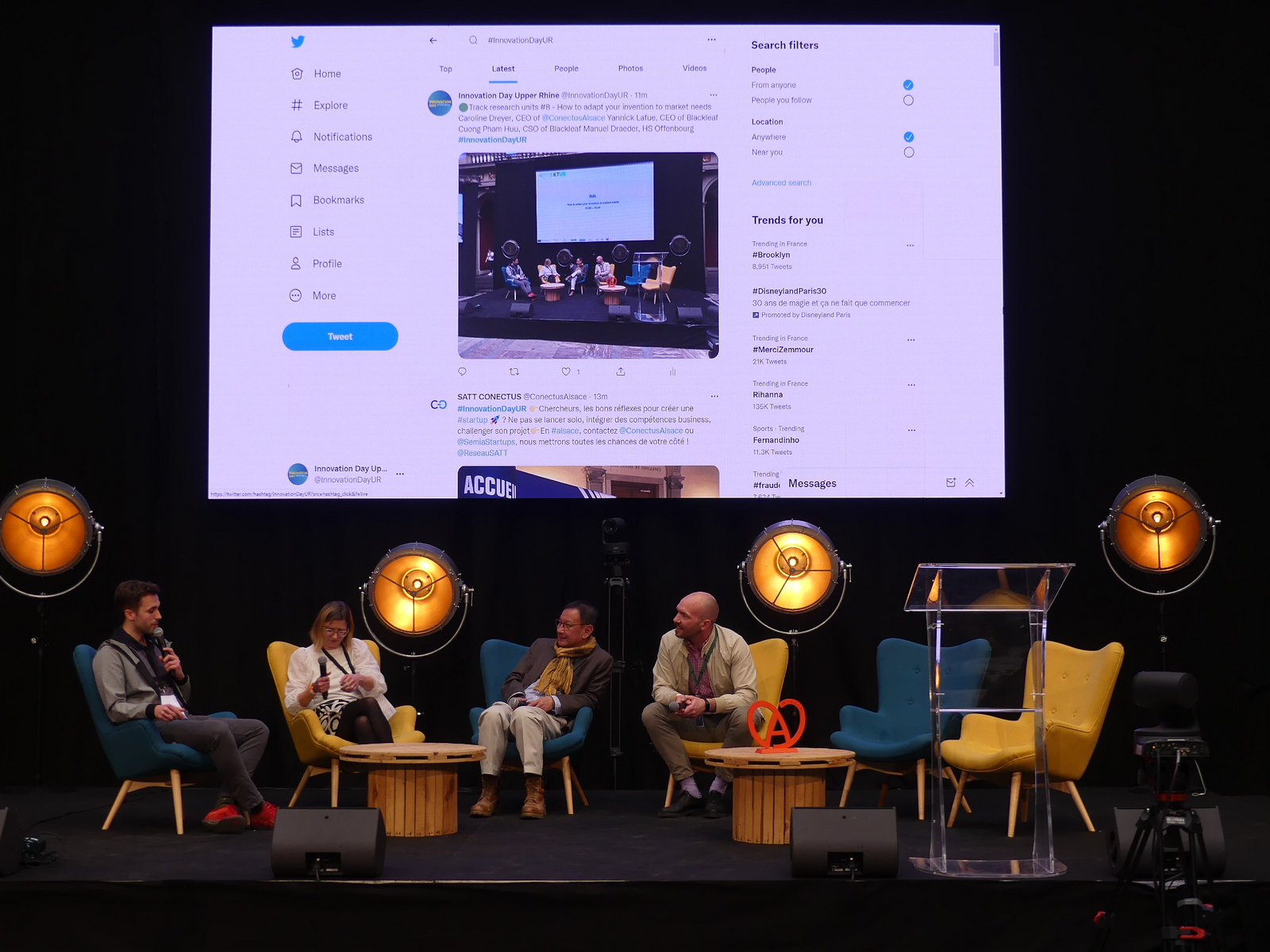 Manuel Maeder beim KTUR Innovation Day