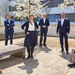 von links: die Prorektoren Prof. Dr. Thomas Seifert und Prof. Dr. Oliver Schäfer, Prorektorin Prof. Dr. Andrea Müller, Rektor Prof. Dr. Stephan Trahasch, Kanzler Dr. Bülent Tarkan und Prorektor Prof. Dr. Jan Münchenberg.  