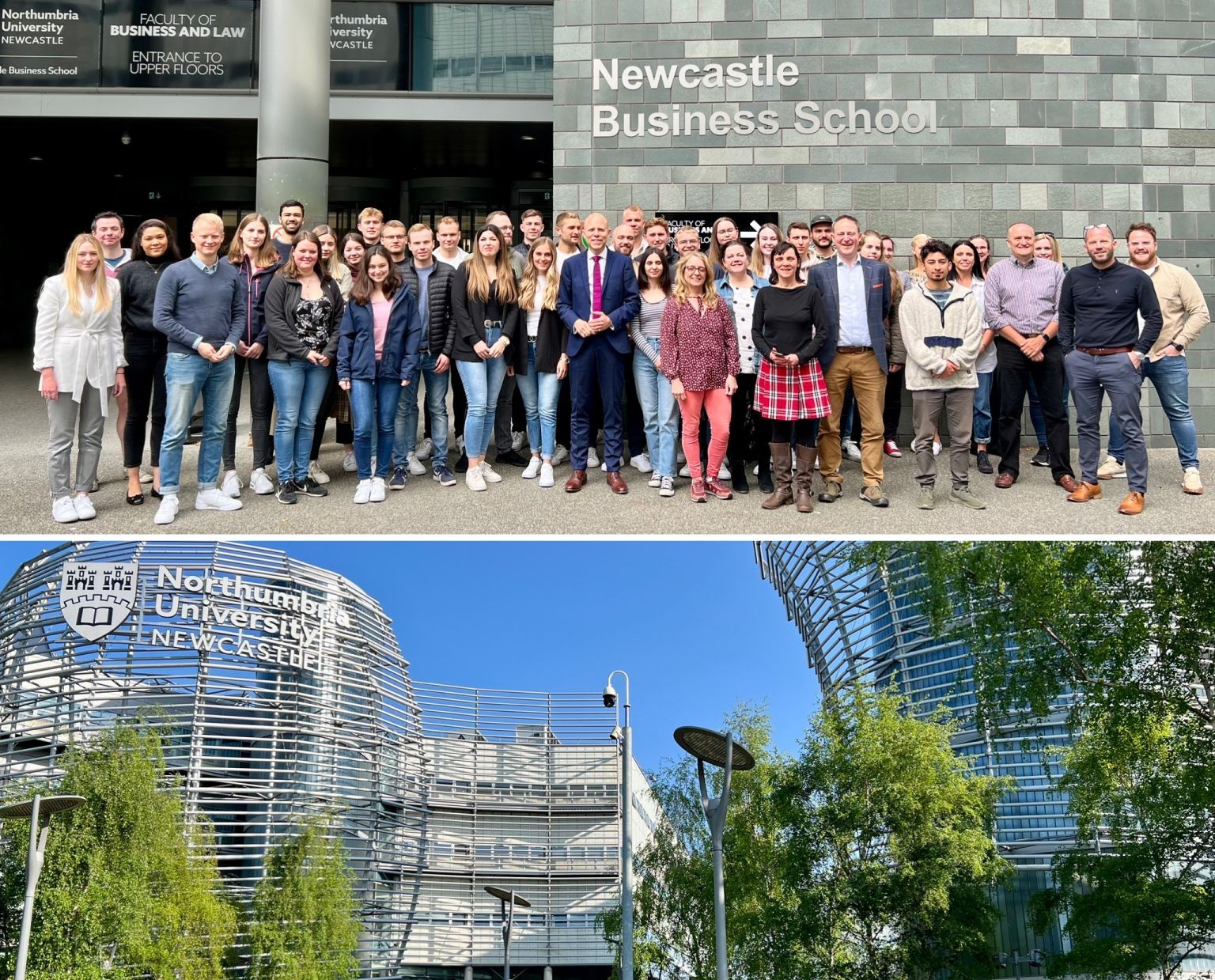 Mehr als 35 interessierte Studierende aus Offenburg und Newcastle