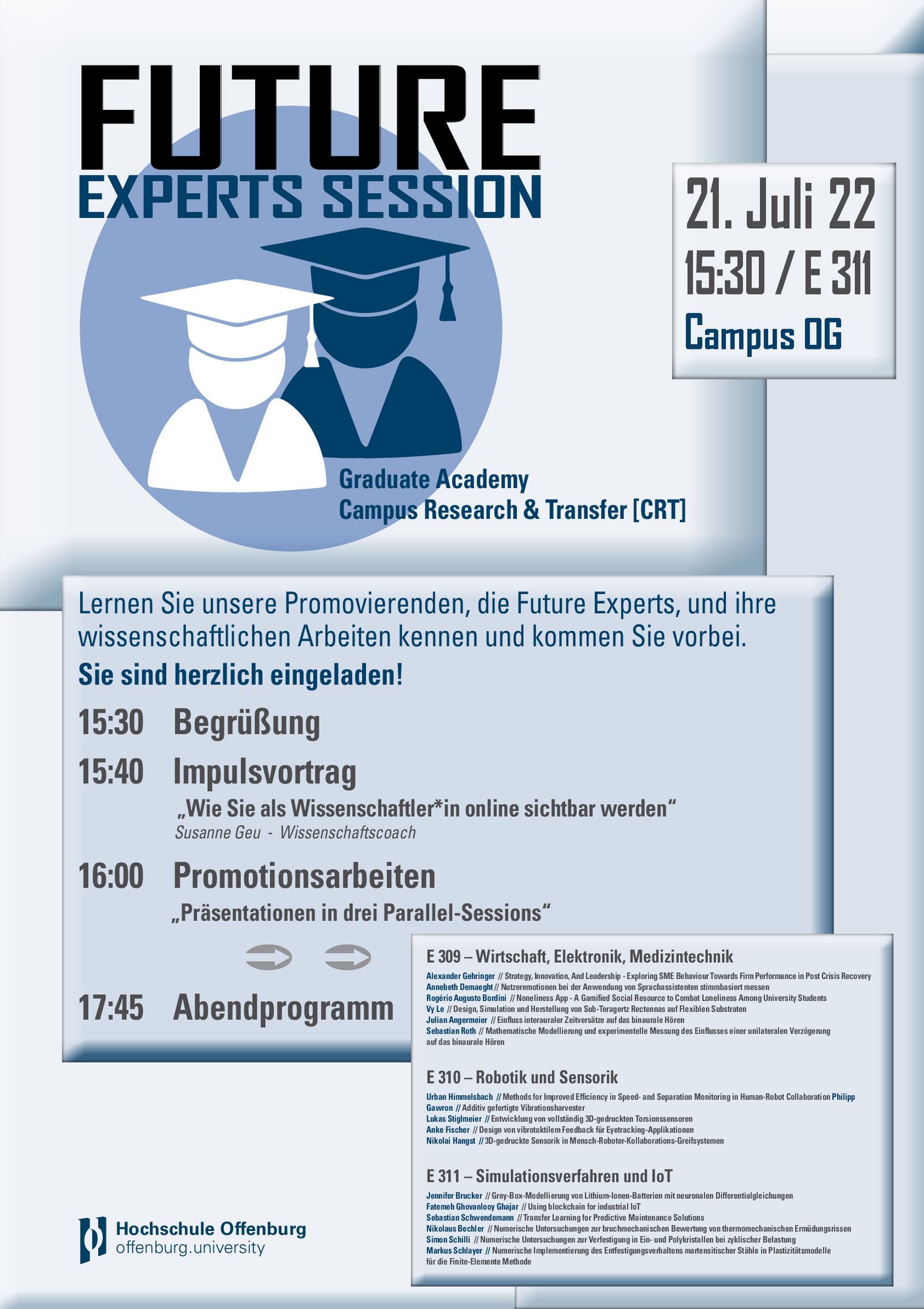 Future Experts Session