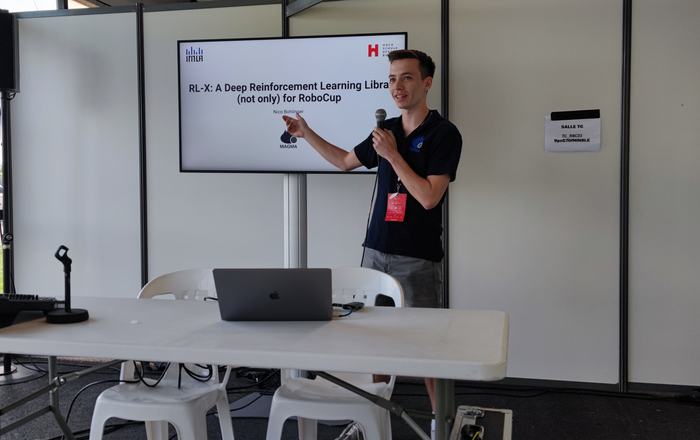 Nico Bohlinger bei Scientific Challenge