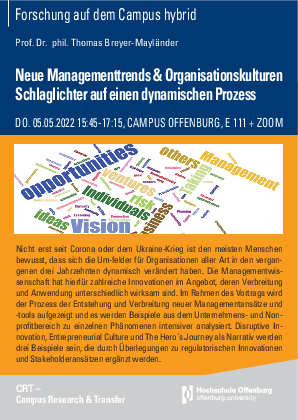 Neue Managementtrends und Organisationskulturen