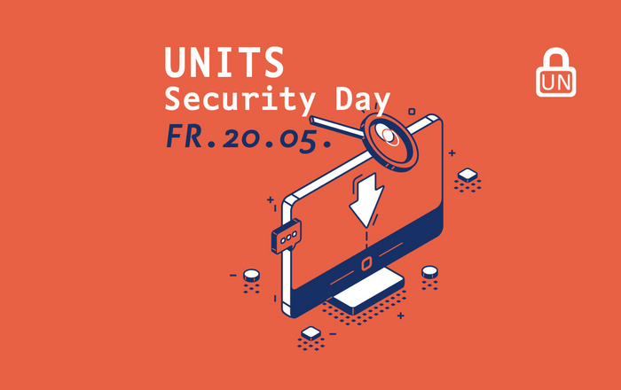 Das Plakat des UNITS Security Day 2022