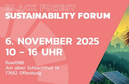 Plakat zu Black Forest Sustainability Forum