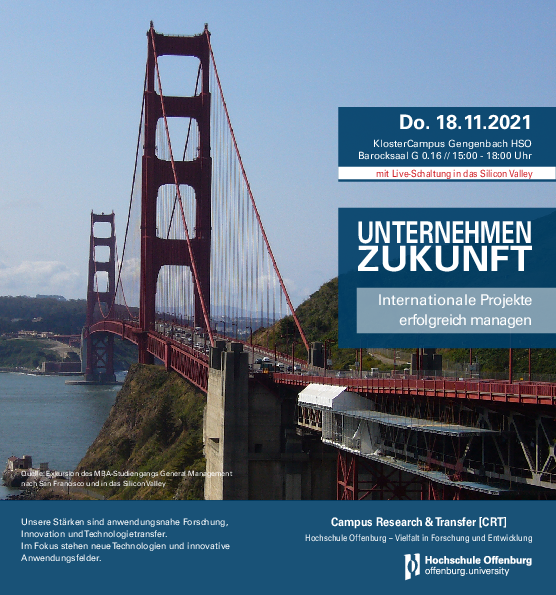 [Translate to English:] Titelblatt des Programms mit Golden Gate Bridge in San Francisco.