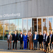 Gruppenfoto vor dem Gebäude an dem Hochschule Offenburg steht