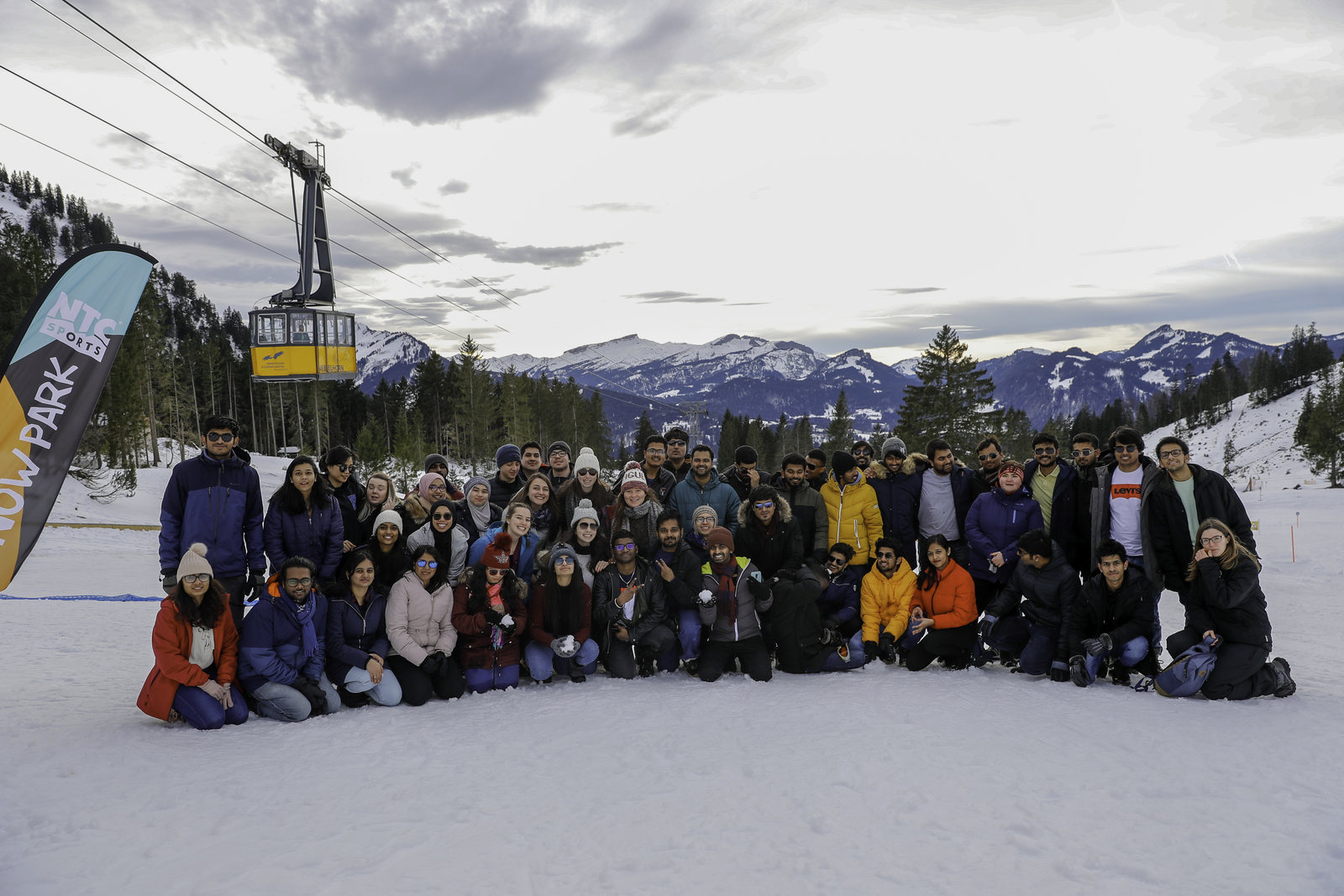 Studierende Schneeausflug 20202
