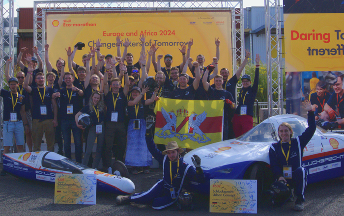 Schluckspecht Team in Nogaro 2024