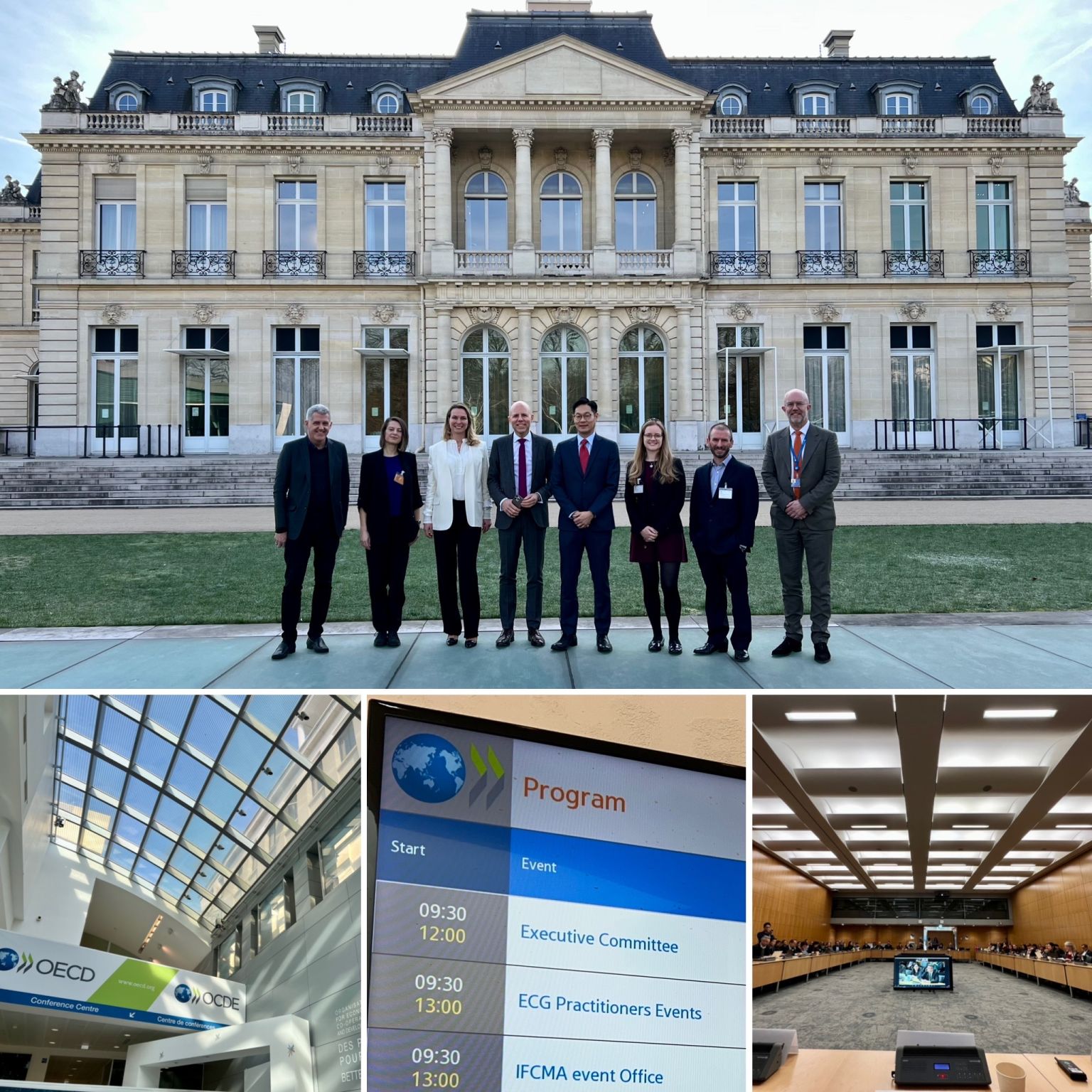 Andreas Klasen bei der OECD