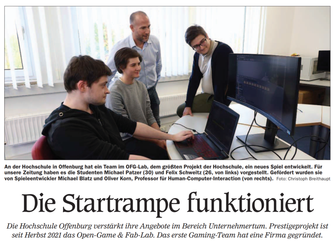 OGFLab im Offenburger Tageblatt, 24.01.2023_s