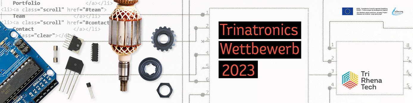 Logo des Trinatronics-Wettbewerbs 2023