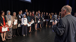 Students Receiving Degrees